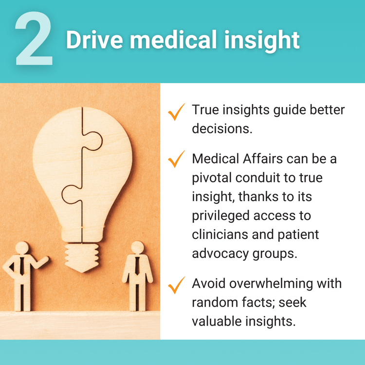 6 Domains of Specialist Medical Affairs Excellence: Drive medical insight